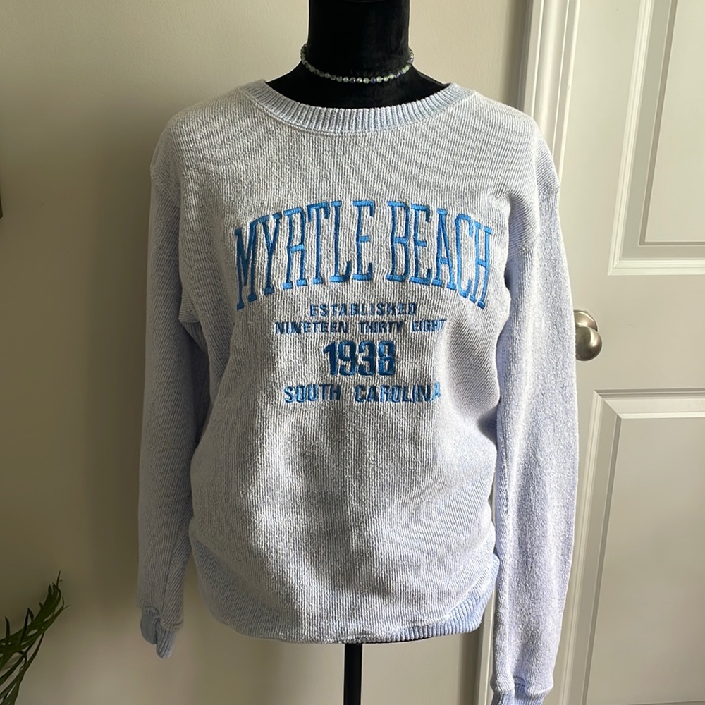 Myrtle Beach Light blue Sweatshirt